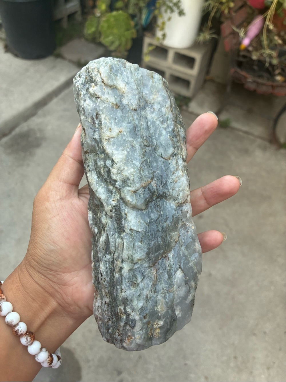 Serpentine rock Rough Lapidary Rock for Cabbing/Slabbing, ~ 1.8 lbs